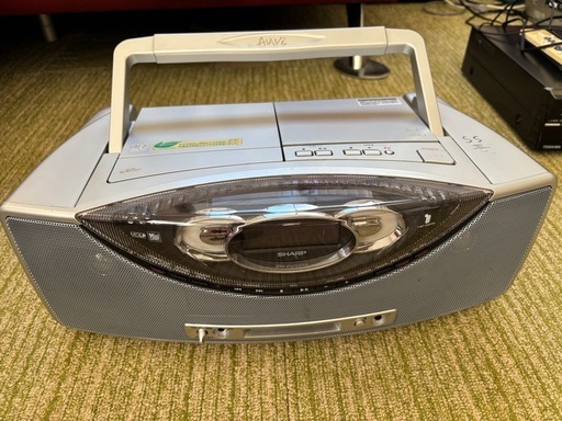 【まとめ販売】TOSHIBA・SANYO・SHARP CDラジカセ3台セット（掛川市受け渡し／動作品あり／カセット別売） 