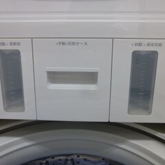 YAMADA 全自動洗濯機 ステンレス槽 液体洗剤・柔軟剤自動投入 10.0kg 2022年製 YWM-TV100Kの画像