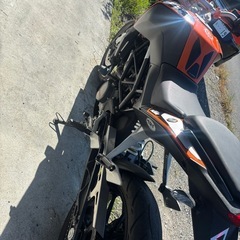 自賠責ありKTM デューク125 実働の画像
