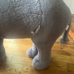 象のスツールの画像