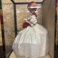 ▪️商品詳細 フランス人形★人形★ガラスケース★ドレス★ビンテージ★vintageの画像