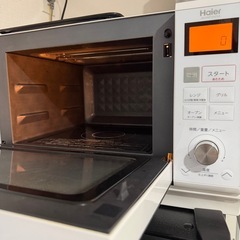 Haierハイアール 簡易スチームオーブンレンジ 25L ホワイト JM-KNFVH25A-Wの画像