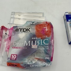 TDK製「音楽用 CD-R」 ５枚　 Victor BD-R 25GB（5枚入り）の画像