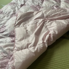夏用の掛け布団の画像