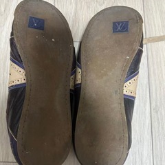 Louis Vuitton ネイビー/ベージュ スニーカー26cmの画像