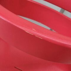 ベビーチェア 赤 ハイチェア レッド 高さ調整可能 Magical baby chair マジカルベビーチェア イス 札幌市 西野店の画像