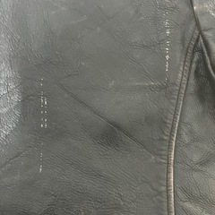 OLD GAP ブラック レザージャケット Mの画像