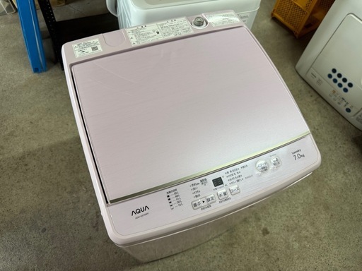 AQUA 洗濯機　7.0Kg AQW-GS7E8  2021年製