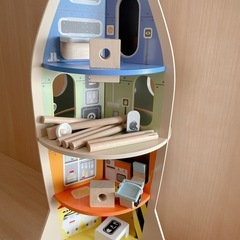 木製　ロケットハウス　ドールハウス の画像