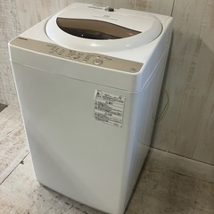 J503⭐️東芝　5キロ洗い　2020年製　全自動洗濯機の画像