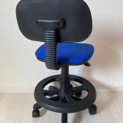 【美品】椅子　イス　チェア　学習机　青の画像