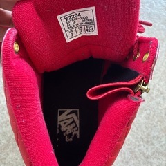 VANSハイカット、スニーカーの画像