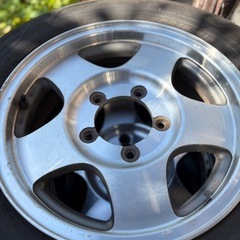 ジムニー用純正ホイール&タイヤセットの画像