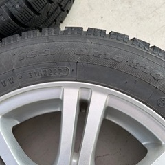 2022年製スタッドレスタイヤホイールセット　TOYO GIZ 165/70R14の画像