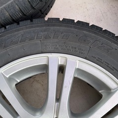 2022年製スタッドレスタイヤホイールセット　TOYO GIZ 165/70R14の画像
