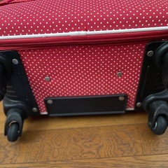 ディズニー（ミニーちゃん）スーツケースの画像