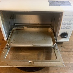 Pieria オーブントースター　DOT-801 2008年製　動作確認済み　傷、汚れありの画像