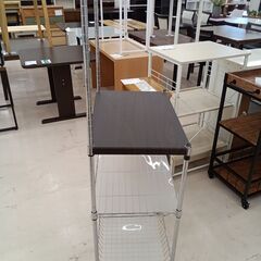 リユースのサカイ栃木店★ジモティ割あり★  ワゴン ダークブラウン W59×D39×H155 クリーニング済み TC10983の画像
