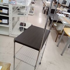 リユースのサカイ栃木店★ジモティ割あり★  ワゴン ダークブラウン W59×D39×H155 クリーニング済み TC10983の画像