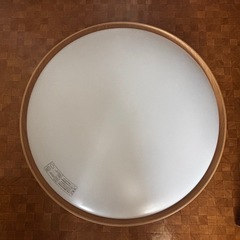 無印良品　LED木製シーリングライト　調光調色機能付　6畳の画像