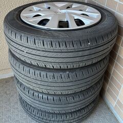【無料】NBOX標準タイヤ 155/65R14 純正ホイール付き