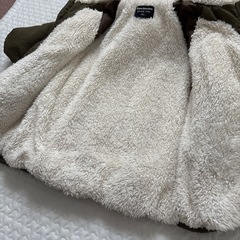 ムージョンジョン　裏ボアジャケット　90cm　の画像