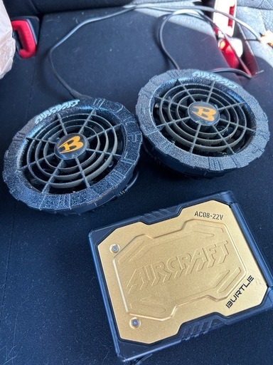 BURTLE AIRCRAFT バッテリーファンセット