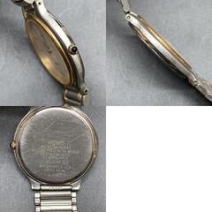 I351不動 SEIKO セイコー Dolce ドルチェ 7741-6050 クオーツ　レディースウォッチ　腕時計ゴールドシルバーコンビネーション　ジャンクの画像