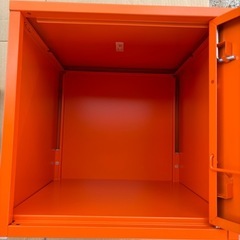 IKEA イケア　LIXHULT リックスフルト　キャビネット　35×35　オレンジ　廃盤品の画像