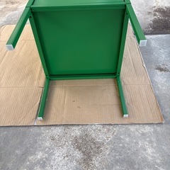 IKEA LIXHULT リックスフルト キャビネット イケア  スチールキャビネット　グリーン　35×65の画像