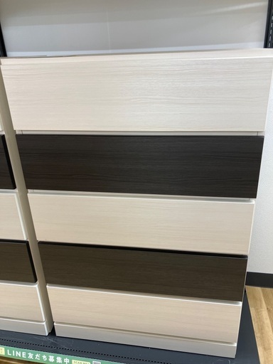 【軽トラ90分貸し出しサービス】関家具　5段チェスト