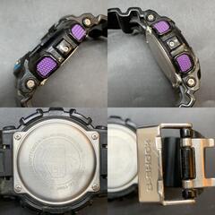 J348 不動 CASIO G-SHOCK カシオ ジー ショック ラウンド 腕時計 メンズ ブルー 3針 5146 GA-110HC ブランド 人気 アナログの画像