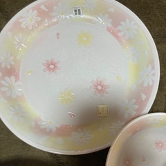 竹久夢二大皿小皿7点セットの画像