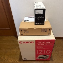 CANON LASER SHOT LBP-1210 & トナーの画像