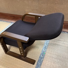座椅子（リクライニング機能付き）の画像