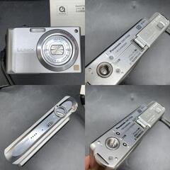 J335　Panasonic LUMIX DMC-FX55 デジタルカメラ（シルバー）通電OK コンデジ　デジカメ　ルミックス　パナソニックの画像