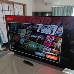 【動画あり】～10/13まで 69800円 ⇒ 43800円 エルジー LG OLED55C9PJA 2019年製 4Kチューナー内蔵 有機ELテレビ 55型 55インチ HDR/倍速 NET動画 スマートテレビ ユーチューブ Amazonプライム・ビデオ ネットフリックス 観れます！の画像