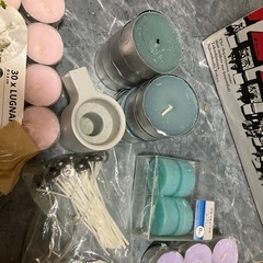 アロマキャンドルセットの画像