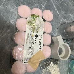 アロマキャンドルセットの画像