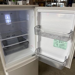 MITSUBISHI 2ドア冷蔵庫　MR-P15G-W1 2022年製の画像
