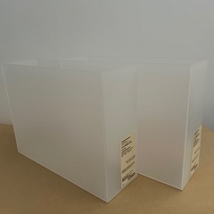 無印良品 ポリプロピレンファイルボックス・スタンダードタイプＡ４用※２個セットの画像
