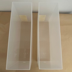 無印良品 ポリプロピレンファイルボックス・スタンダードタイプＡ４用※２個セットの画像