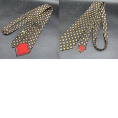 B333　ネクタイ CELINE セリーヌ　ブランド ネクタイ ドット シルク メンズ ブルーイエロー系の画像