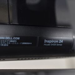 中古一体型パソコン DELL Inspiron 24 5459 ALL-in-One Windows11 SSD512GB core i7-6700T/メモリ8GB/23.8インチ/タッチパネル/ブルーレイの画像