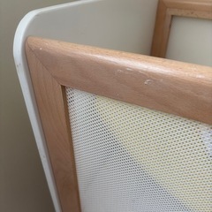 リリワゴン2 ホワイト ベビーベッド yamatoyaの画像