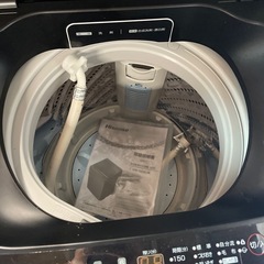 【洗濯機】Hisense HW-G55E2K 2022年製　9-832の画像