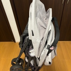 2人乗りベビーカーの画像