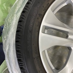 ベンツ純正ホイールスタッドレスセットの画像