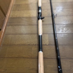 雷魚ロッド　　ブラックレーベルXP77Hの画像