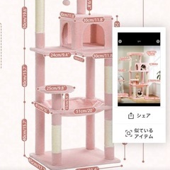 キャットタワーの画像